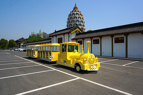 江苏泰州湿地公园电动游览观光车_泰州蓝水湾湿地公园在哪