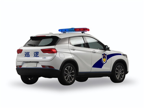 封闭电瓶巡逻车_高效安全的园区管理工具