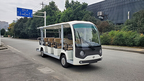 电动四轮车把式观光车_电动观光车
